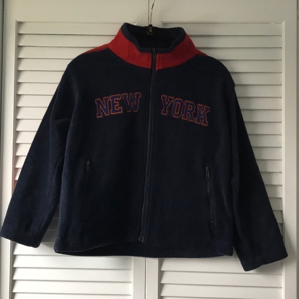 Coconut Pier Polyester Fleece Zip UP Jacket